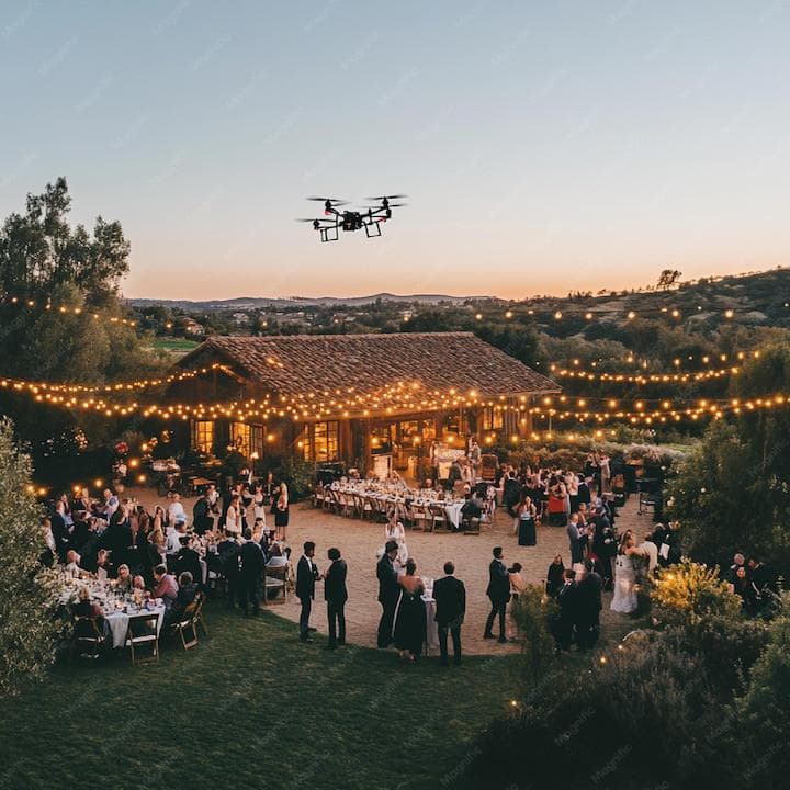 Vue de ciel (drone)